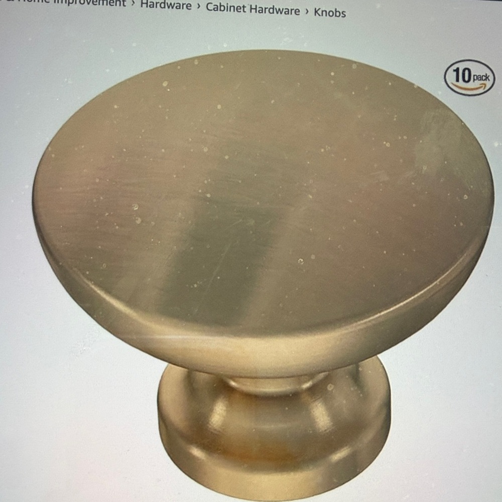 Franklin Brass Fulton champagne bronze knobs
